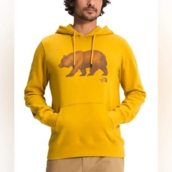 The North Face Yellow Sweatshirt, Men’s, Size S