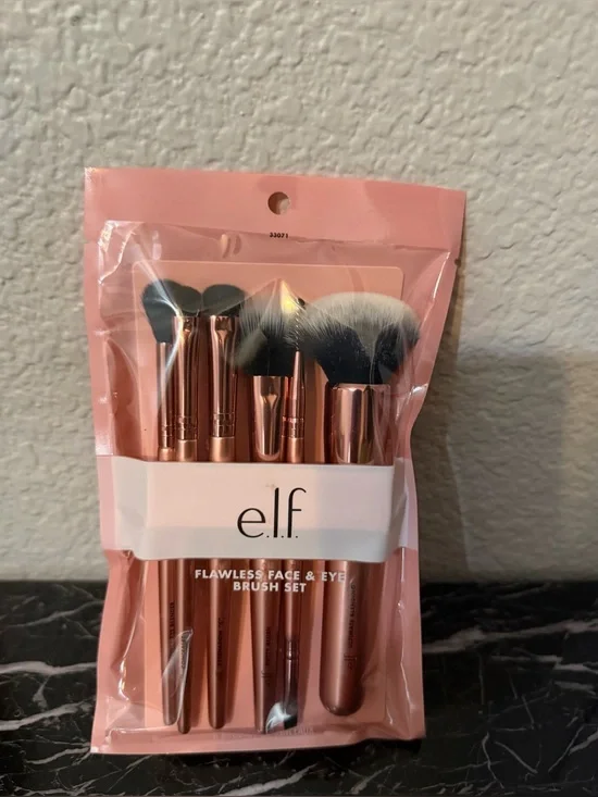 Elf Flawless Face & Eye Brush Set