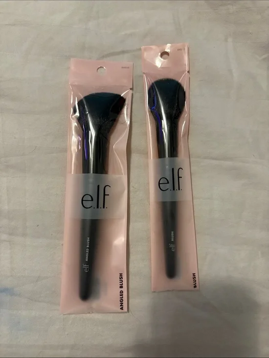 e.l.f. Angled Blush and Blush Brush - Set of 2