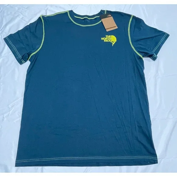 THE‎ NORTH FACE Men's Short Sleeve Dome Climb Tee, Monterey Blue, X-Large