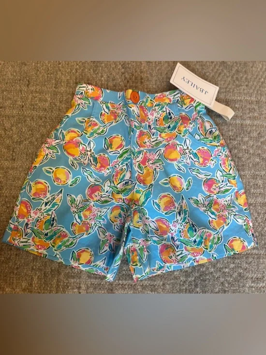 NWT J. Bailey Girls Oranges Shorts size 10
