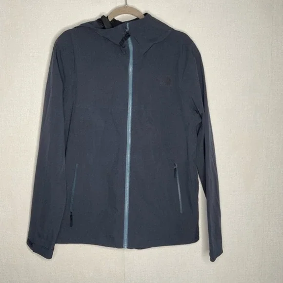 The North Face Windbreaker Men's Medium West Basin DryVent Jacket Aviator Navy M
