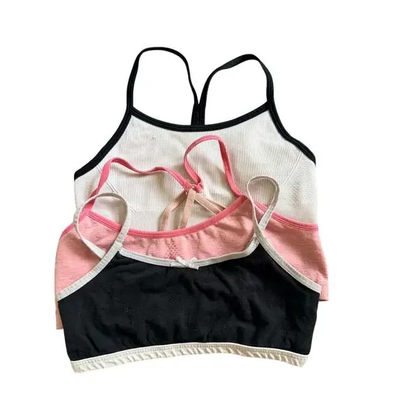 Girls Sports Bra Bundle - Mixed Brands & Various Sizes