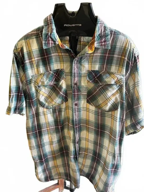 The North Face Plaid Button-Up Shirt XL
