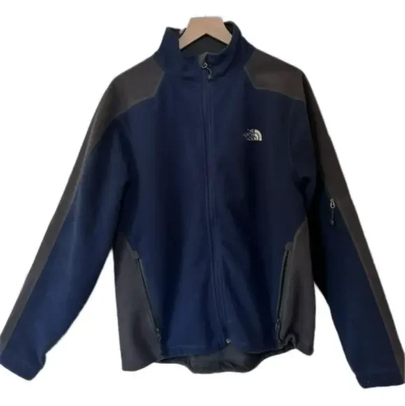 The North Face Men’s Windfall Fleece Blue Grey Medium