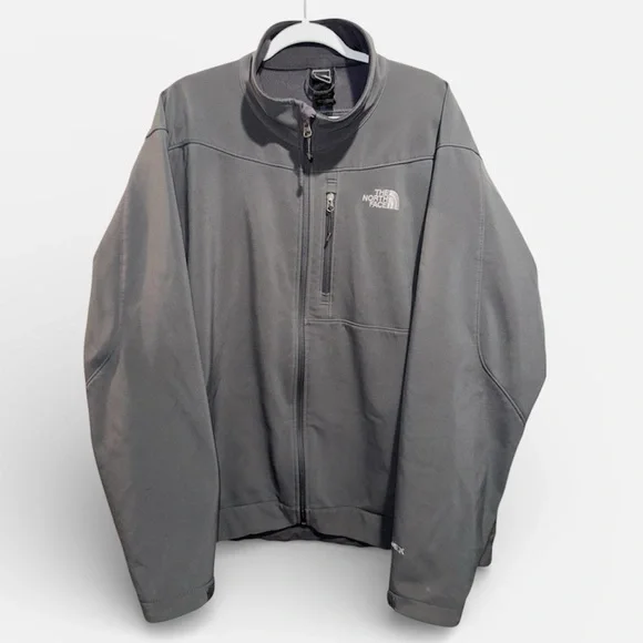 The North Face Big/Tall Men's Apex soft shell grey Performance Jacket size xxl