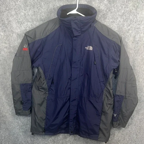 The North Face Summit Series Gore-Tex XCR Jacket Mens XXL Navy Blue Grey Ripstop
