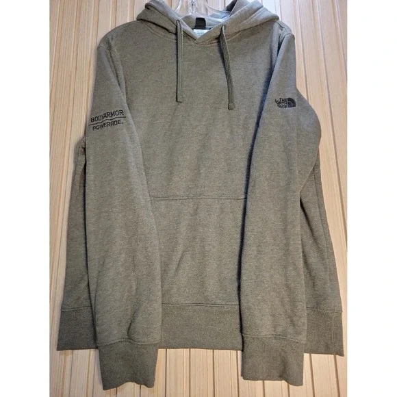 Rare Corporate Co-Branded Promo Item North Face Olive Green Sweatshirt Men's M
