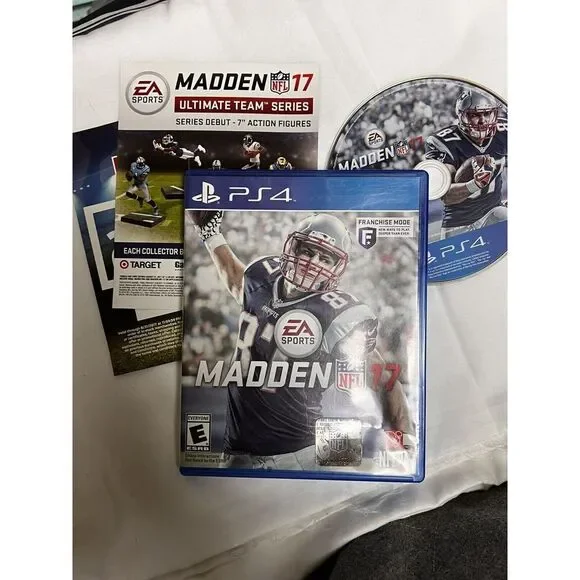 Madden 17 PS4‎ PlayStation 4  NFL Football Game Great Combine Shipping