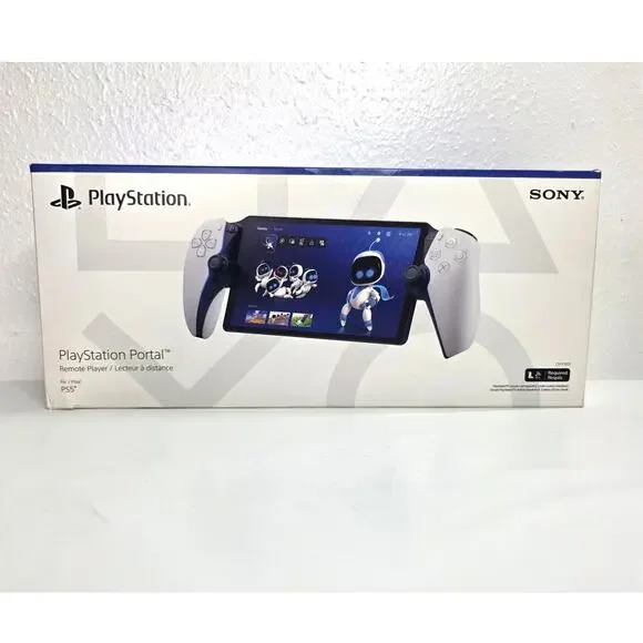 PlayStation Portal Remote Player Handheld Portable Console in White For PS5 PS4