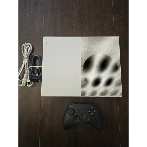 Microsoft Xbox‎ One S 1TB Console Bundle  w/ Wireless Controller And 2 Games