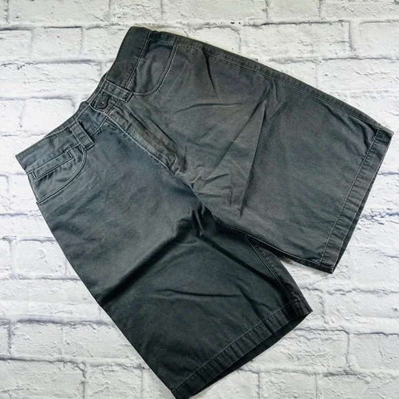The North Face Tekware Mens Grey Chino Shorts Size 30 Long Casual Outdoor