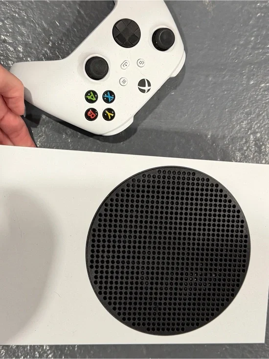 Microsoft Xbox Series S White Console with Wireless Controller