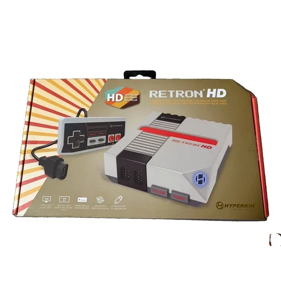 Hyperkin Retron HD Gaming Console for NES (Gray) M01888-GR Brand New Sealed