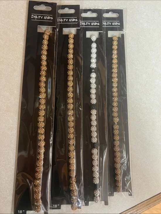 Dirty Minds 18” ice collection necklaces