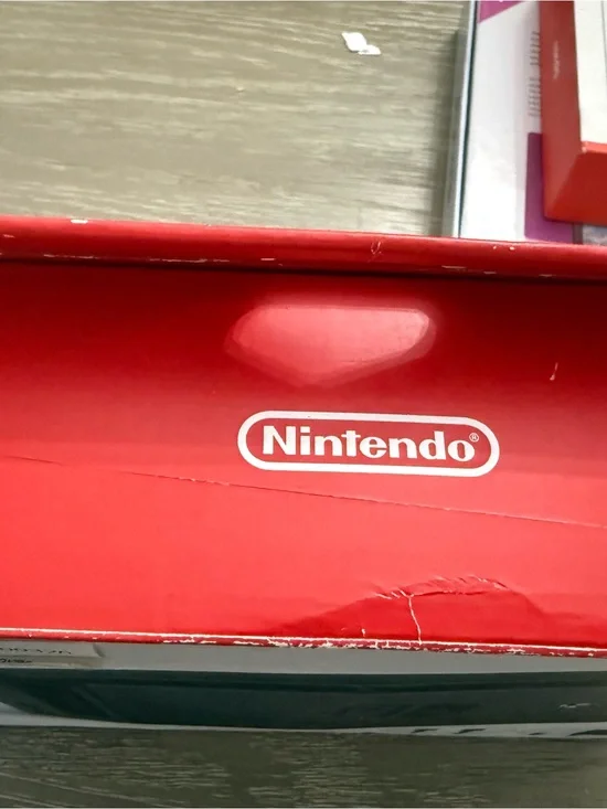 Nintendo Red Panel with White Logo