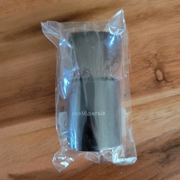 bareMinerals Body Buffing Brush Black Synthetic Bristle New