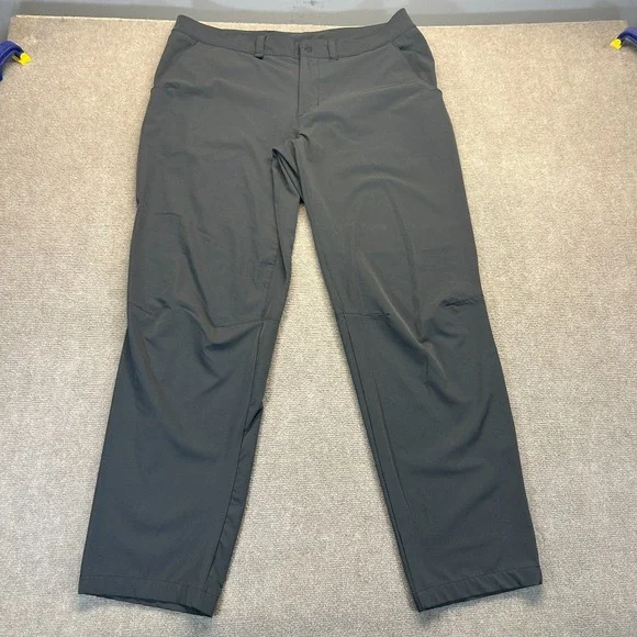 North Face Paramount Pants Men's 36x32 Gray Stretch Flash Dry Articulated Knees