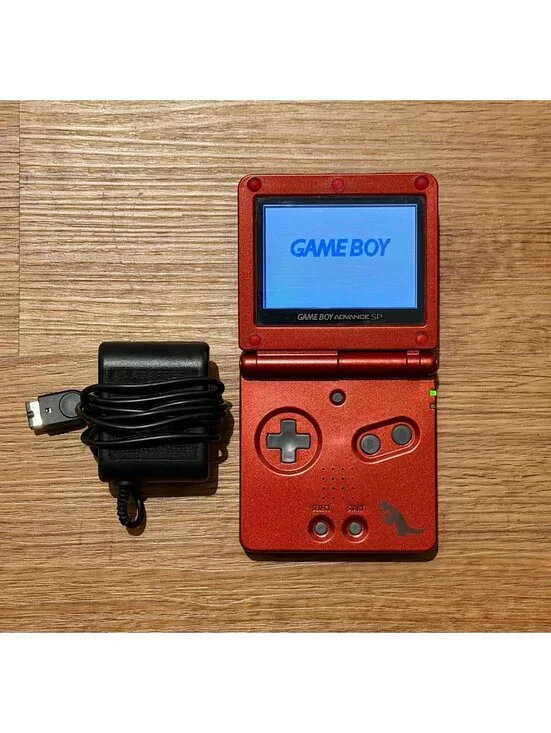 Gameboy Advance Sp (Groudon ReShell)