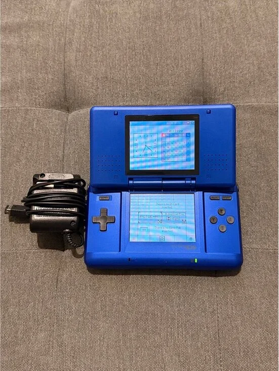Blue Nintendo DS System
