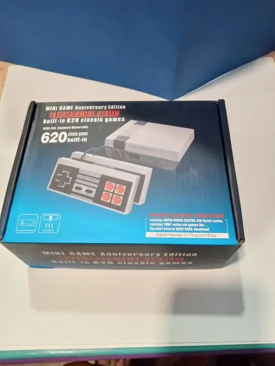 MINI Game Anniversary Edition Entertainment System 620 Classic Games 0597