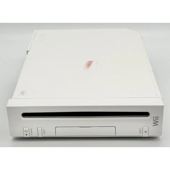 Nintendo Wii RVL-001 White Console USA Backward Compatible
