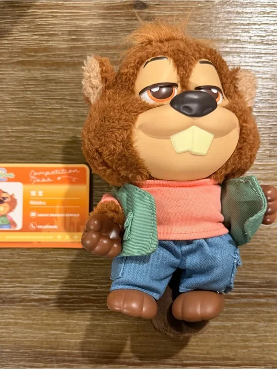 Zootopia 2 - Nibbles Beaver Bag Charm   BRAND NEW