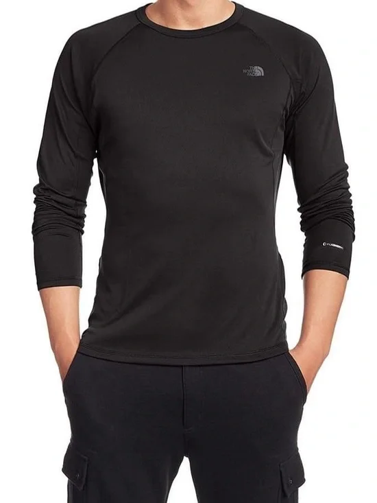 The North Face Black Long-Sleeve Performance Crew