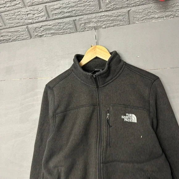 The North Face‎ Mens Fleece Jacket Full Zip Charcoal Gray M M