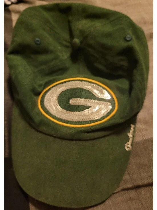 Green Bay Packers 47 Brand Women's Adjustable Green NFL Strapback Hat Cap