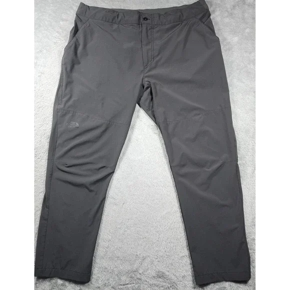 The North Face Pants Mens 40x30 (Fits 38x28) Gray Stretch Hiking Outdoor Travel‎
