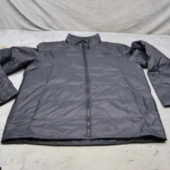 North Face Jacket Mens XL Black Clement Triclimate Full Zip Quilted 3in1 Liner