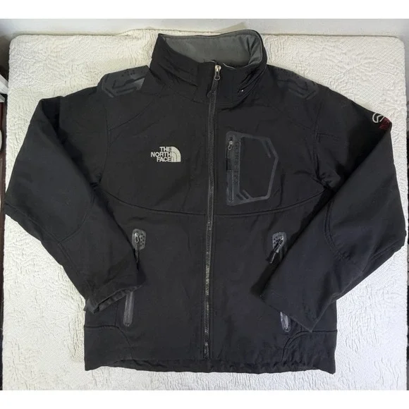 The North Face Summit Series Jacket Mens Size S Black Gore-Tex Windstopper Lined