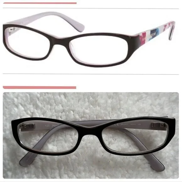 Juicy Couture MAISEY 0ERN 125 Kids Eyeglasses Frame Ice Pink Rectangle