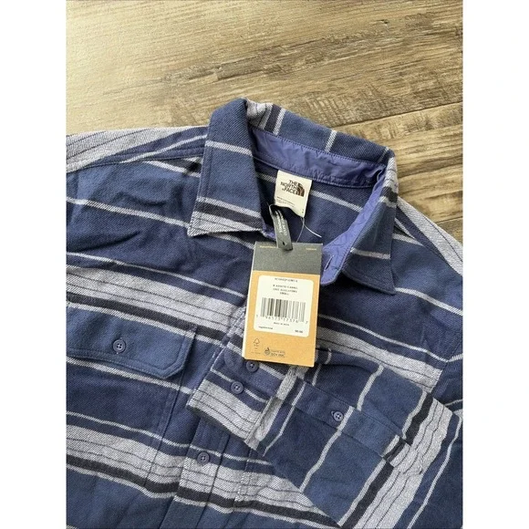 $90 NWT Mens The North‎ Face Arroyo Flannel Plaid Button Down Shirt Size Small