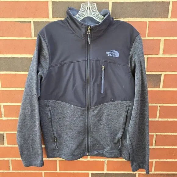 THE NORTH FACE Mens NORRIS Full Zip Jacket Size SMALL NF00CVA0 Dark Blue