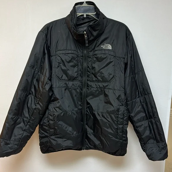 North Face Jacket Men’s Reversible Black Size Large