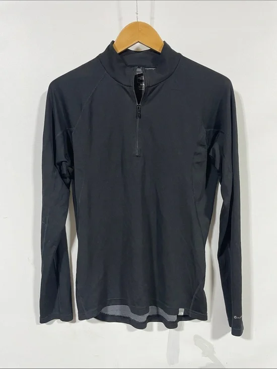 The North Face Black and White Striped Men's Shirt