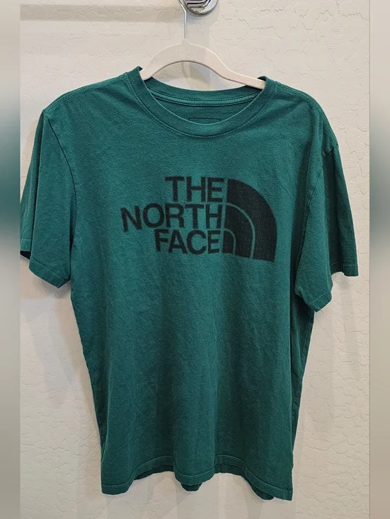 The North Face Men's Teal Short Sleeve Logo Tee
