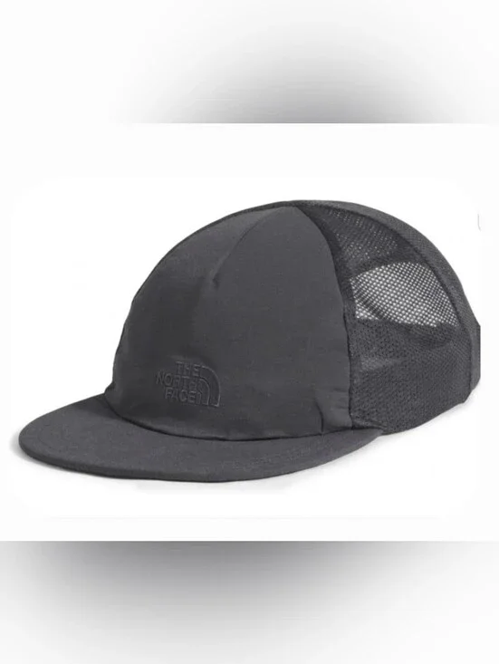 NEW! The North Face class V Asphalt Grey Mesh Back 5-Panel Cap NWT OSFM