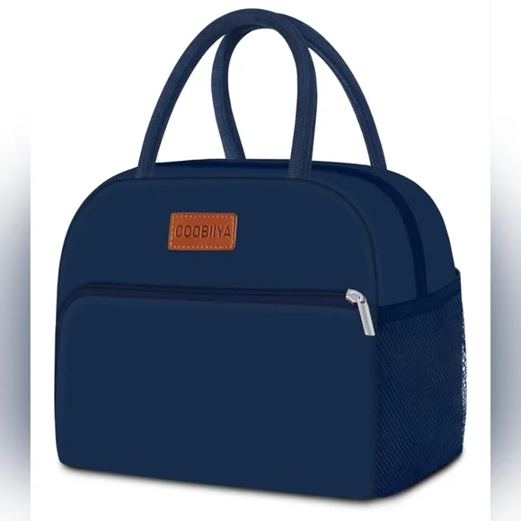 Coobiiya Navy Blue Lunch Bag 10.8