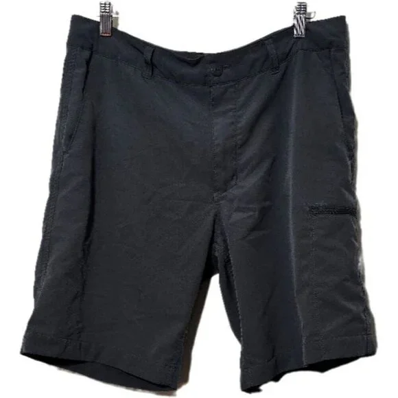 The North Face Mens Shorts 34 Gray Flash Dry Outdoors Comfort Casual Athleisure