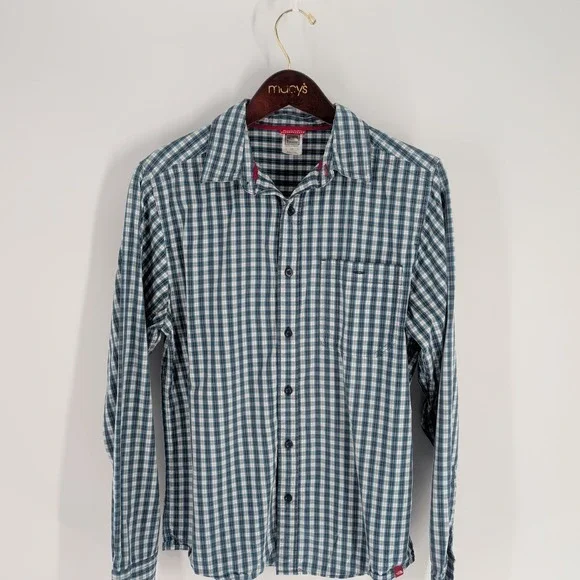 The North Face Plaid Long Sleeve Outdoor Comfy Button Up Shirt Multicolor Size S