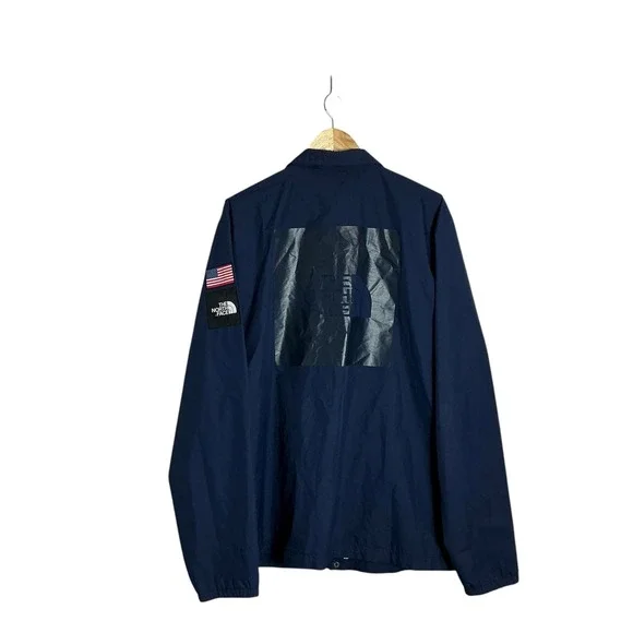 The North Face Navy Windbreaker XXL Patriotic Olympic Coach Style USA Jacket