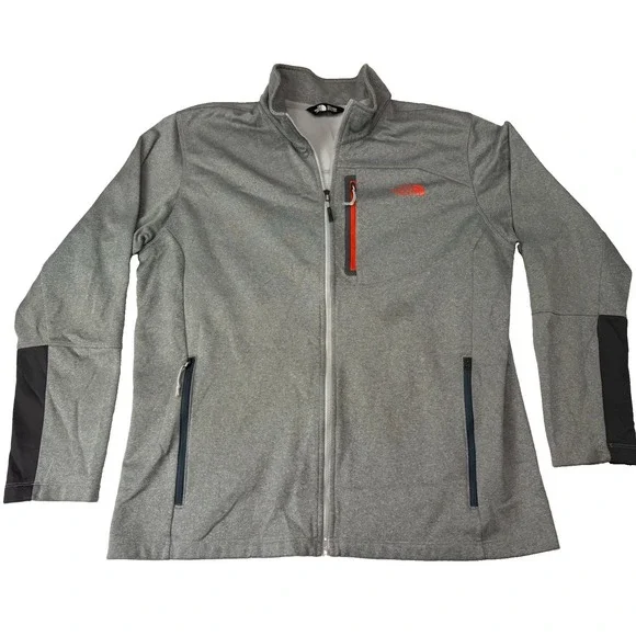 The North Face 1/4 Zip Pullover Men's Poly Fleece Jacket Zipped Pocket XL