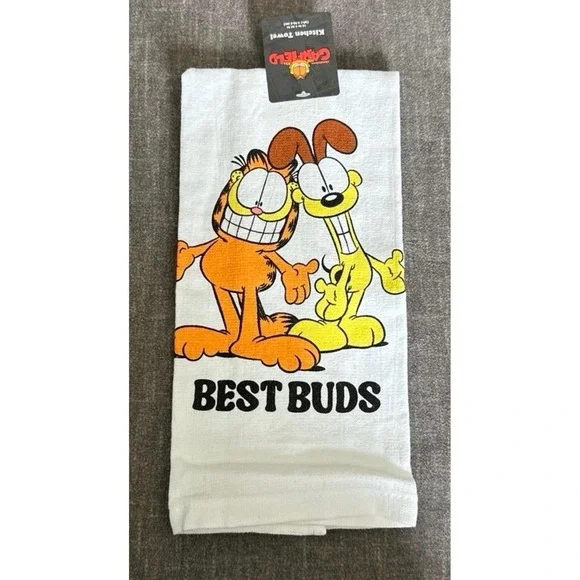 Nickelodeon Garfield and Odie Best Buds Kitchen Towel