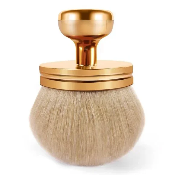 👉, Women Gold Extra Large Body Makeup Brush for Self Tanner Tanning Mitt Brush