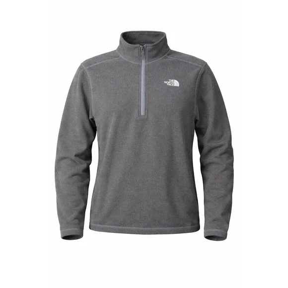 The‎ North Face 1/4 Zip Fleece Pullover Men XL Gray Textured Outdoor Hiking