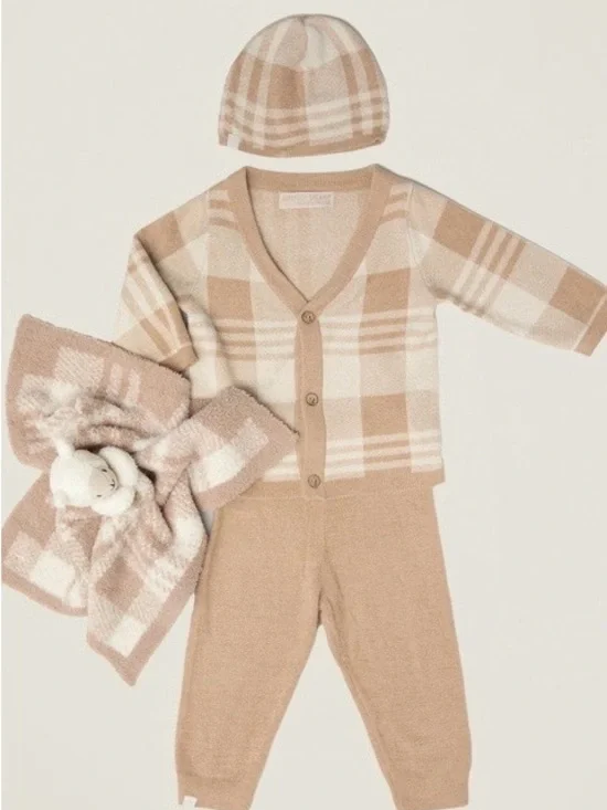 NIB CozyChic Ultra Lite® Plaid Baby Bundle (3/6 months)