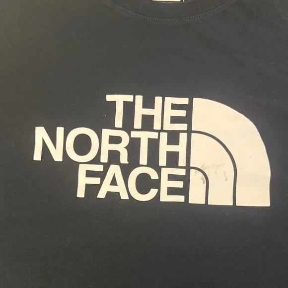 The North Face Black and White Short Sleeve Tee‎